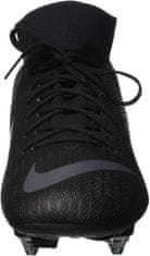 Nike SUPERFLY 6 ACADEMY SG FOOTBALL SHOES Unisex, 45 EU, US11, Kopačky , Black/Black, Čierna, AH7364-001