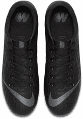 Nike VAPOR 12 ACADEMY SG FOOTBALL SHOES Unisex, 46 EU, US12, Kopačky , Black/Black, Čierna, AH7376-001