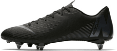 Nike VAPOR 12 ACADEMY SG FOOTBALL SHOES Unisex, 46 EU, US12, Kopačky , Black/Black, Čierna, AH7376-001