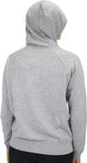 Nike Sportswear Essential Full Zip Fleece Hoodie pre ženy, M, Mikina na zips, Dark Grey Heather/White, Sivá, BV4122-063