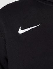 Nike Park Fleece Full Zip Hoodie pre mužov, L, Mikina na zips, Black/White, Čierna, CW6887-010