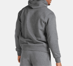 Nike Park Fleece Hoody pre mužov, S, Mikina, Charcoal Heather/White, Sivá, CW6894-071