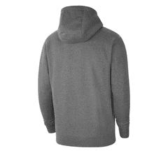 Nike Park Fleece Hoody pre mužov, S, Mikina, Charcoal Heather/White, Sivá, CW6894-071