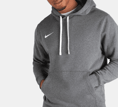 Nike Park Fleece Hoody pre mužov, S, Mikina, Charcoal Heather/White, Sivá, CW6894-071