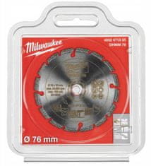 shumee MILWAUKEE DIAM SHIELD. DH 76 mm