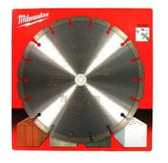 shumee MILWAUKEE SEGMENTOVANÝ DIAMANTOVÝ DISK DU 230 x 22,2 mm