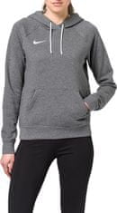 Nike Park Fleece Hoody pre ženy, XS, Mikina, Charcoal Heather/White, Sivá, CW6957-071