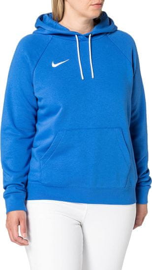 Nike Park Fleece Hoody pre ženy, L, Mikina, Royal Blue/White, Modrá, CW6957-463