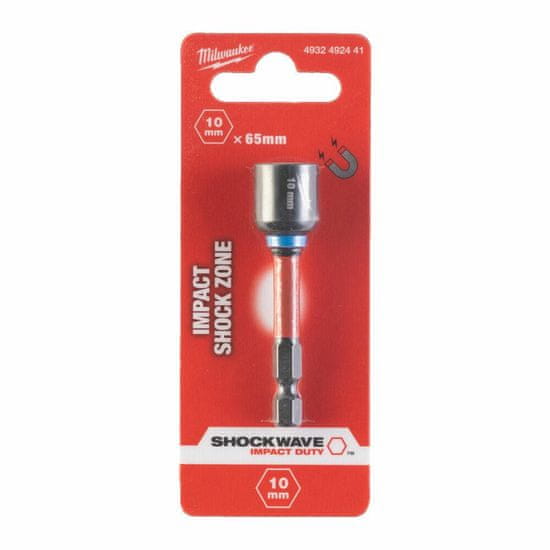 shumee BIT MILWAUKEE S MAGNETICKOU HEX ZÁSUVKOU 10 mm (65 mm)