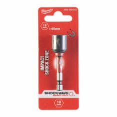 shumee BIT MILWAUKEE S MAGNETICKÝM HEX ZÁSUVKOM 12 mm (65 mm)