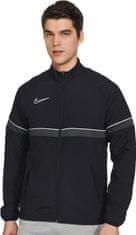 Nike Dri-FIT Academy Woven Jacket pre mužov, L, Mikina, Tréningová bunda, Black/White/Anthracite/White, Čierna, CW6118-014