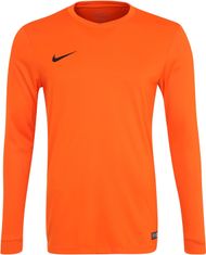 Nike PARK VI JSY Long Sleeve Jersey pre mužov, S, Dres, Safety Orange/Black, Oranžová, 725884-815