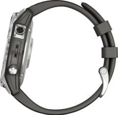 Garmin Inteligentné hodinky fenix 7 Silver / Black Band