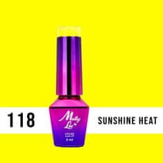 MollyLac 118. MOLLY LAC gél lak - Sunshine Heat 5ML