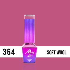 MollyLac 364. MOLLY LAC gél lak - Soft Wool 5ML
