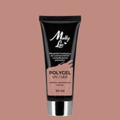 MollyLac Polygél - Light Brown 30ml