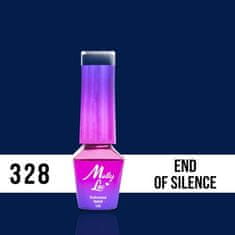 MollyLac 328. MOLLY LAC gél lak - End of Silence 5ml