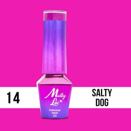 MollyLac 14. MOLLY LAC gél lak -Salty Dog 5ML