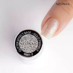 Neonail báza Glitter effect Gold Twinkle 7,2ml