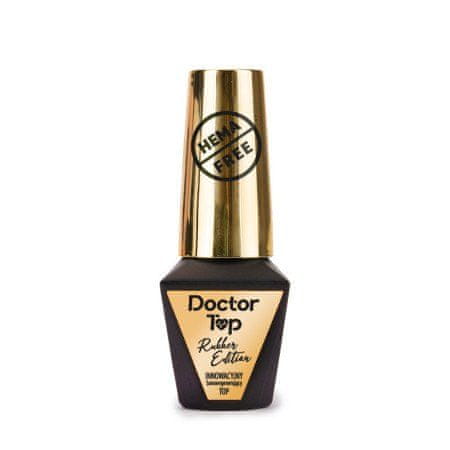 MollyLac Rubber Doctor Top coat-bezvýpotkový 10 ml