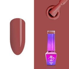 MollyLac 513. MOLLY LAC gél lak Miss Iconic Coral Gloss 5ml