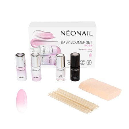 Neonail BabyBoomer sada na nechty Rose