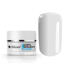 Silcare Eco sequent akrylový prášok clear 10g