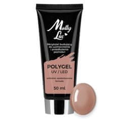 MollyLac Polygél - Light Brown 50ml