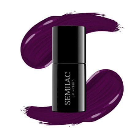 Semilac gél lak 015 Plum 7ml