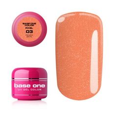 Silcare Base One Pixel UV gél 03 Peach Skin 5 g