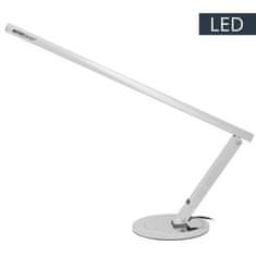 ACTIVESHOP Profesionálna LED stolová lampa slim strieborná