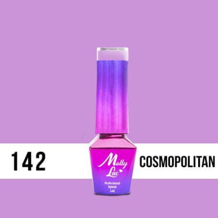 MollyLac 142. MOLLY LAC gél lak - Cosmopolitan 5ML