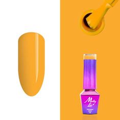 MollyLac 336. MOLLY LAC gél lak Fancy Fashion Sunrush 5ML