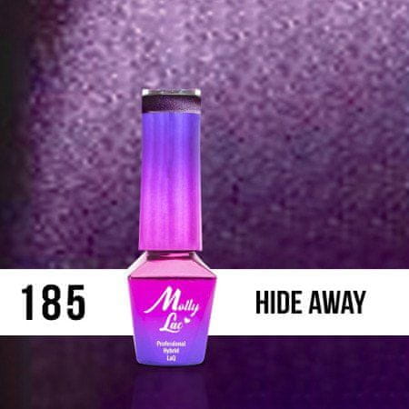 MollyLac 185. MOLLY LAC gél lak Hide away 5ml