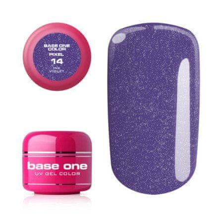 Silcare Base One Pixel UV gél 14 Ink Violet 5 g