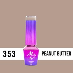 MollyLac 353. MOLLY LAC gél lak Choco dreams - Peanut Butter 5ml