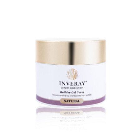 Inveray stavebný UV/LED Gél na nechty cover natural 50ml