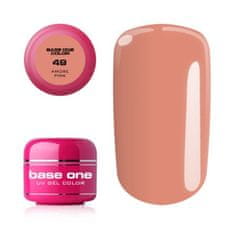 Silcare Farebný uv gél Base one - č.49 amore pink 5g