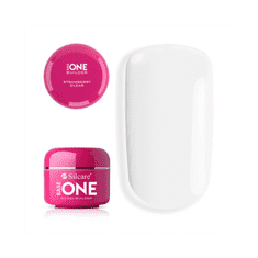 Silcare Base one UV gél Clear 15g - Strawberry