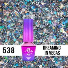 MollyLac 538. MOLLY LAC gél lak Luxury - Dreaming in Vegas 5ml