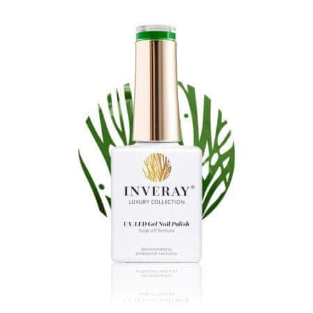 Inveray UV/LED Gél lak N°142 RAINY LEAF 10ml