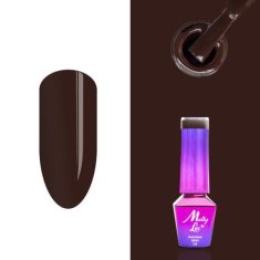 MollyLac 358. MOLLY LAC gél lak Choco dreams - Cocoa Cookie 5ml
