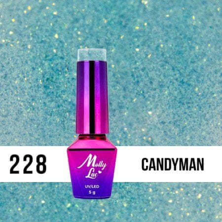 MollyLac 228. MOLLY LAC gél lak - Candyman 5ML