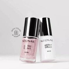 Neonail báza Glitter effect Rose Twinkle 7,2ml