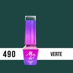 MollyLac 490. MOLLY LAC gél lak AntiDepressant Verte 5ml