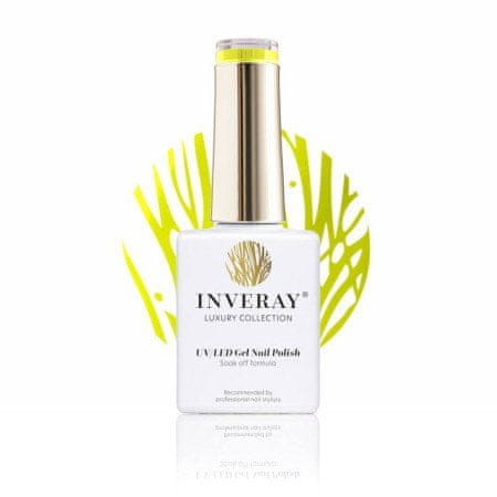 Inveray UV/LED Gél lak N°135 ELECTRIC YELLOW 10ml