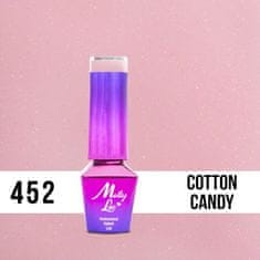 MollyLac 452. MOLLY LAC gél lak BonBons Cotton Candy 5ml