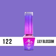 MollyLac 122. MOLLY LAC gél lak - Lily Blossom 5ML