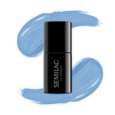 Semilac gél lak 084 Denim Blue 7ml