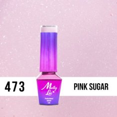 MollyLac 473. MOLLY LAC gél lak - Macarons Pink Sugar 5ml